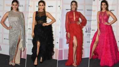 Vogue Beauty Awards 2019: Alia Bhatt, Sara Ali Khan, Rakul Preet Singh Rule the Black Carpet with Their Stunning Outfits (View Pics)