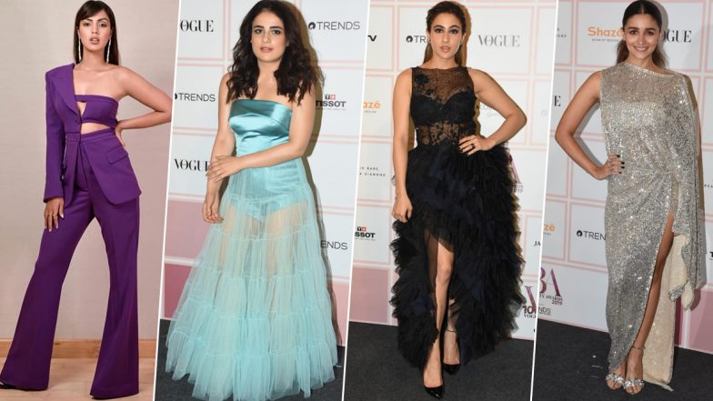Vogue Beauty Awards 2019 Worst-Dressed: Alia Bhatt, Sara Ali Khan and Radhika Madan Don't Live upto Our Expectations (View Pics)