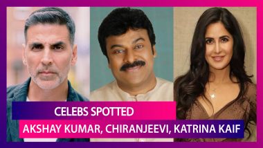 Akshay Kumar, Chiranjeevi, Katrina Kaif Spotted Around Mumbai | Celebs Spotted!