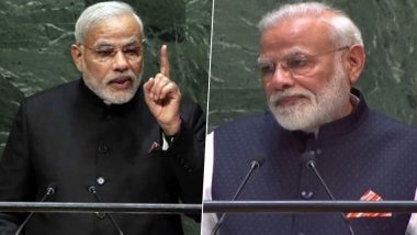 PM Narendra Modi Dons Kurta and Jacket Instead of All-Black Suit, Chooses to Go Indian at UNGA in New York