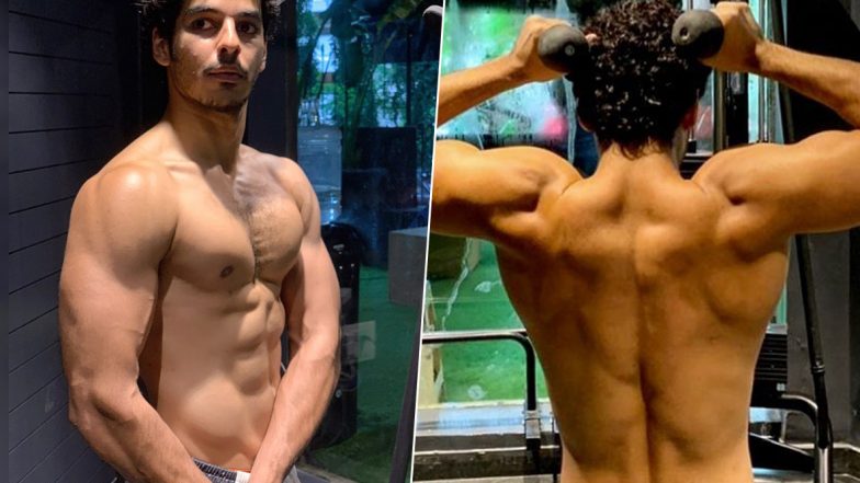 Ishaan Khatter’s Shirtless Pictures Highlight His Robust Physique Gained through Gymming