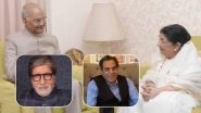 Lata Mangeshkar 90th Birthday: President Kovind, Dharmendra, Amitabh Bachchan and Other Bollywood Celebs Pour Heartfelt Wishes for the Legendary Singer