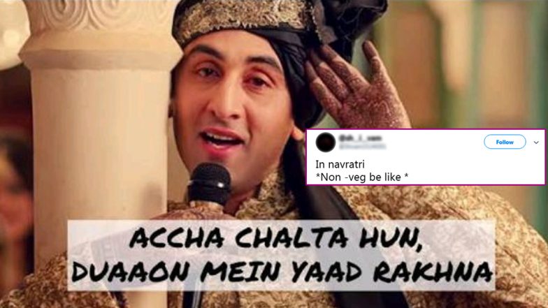 Navratri 2019: These Funny Memes Are Going Viral And We Bet Every Non-Vegetarian Can Relate to Them!