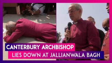 Canterbury Archbishop Lies Down On Floor Of Jallianwala Bagh, Apologises For Indian Massacre