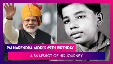 PM Narendra Modi's 69th Birthday: Looking Back At His Journey From Vadnagar To 7, Race Course Road