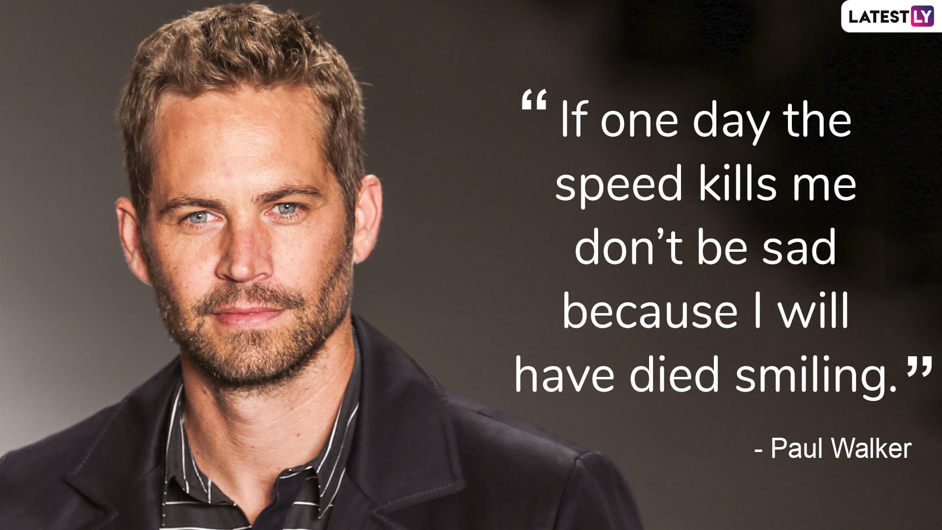 paul walker quotes about life