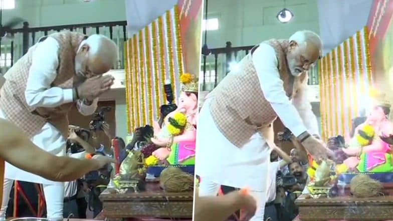 PM Narendra Modi Begins Mumbai Visit With Lord Ganesha 'Darshan', to Launch Metro Projects PM Narendra Modi Begins Mumbai Visit With Lord Ganesha 'Darshan', to Launch Metro Projects