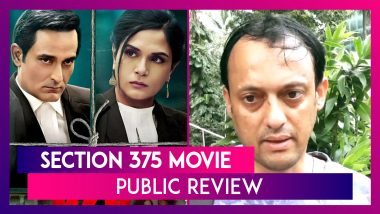 Section 375 Public Review: Hear What Fans Have To Say About This Akshaye Khanna & Richa Chadha Film