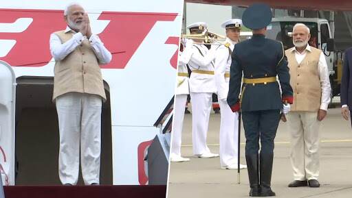 PM Narendra Modi Arrives at Vladivostok International Airport For 2-Day Visit to Russia, Will Meet Vladimir Putin Today PM Narendra Modi Arrives at Vladivostok International Airport For 2-Day Visit to Russia, Will Meet Vladimir Putin Today