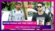 War Actors Hrithik Roshan And Tiger Shroff Take Digs At Each Other With Quirky T-Shirts