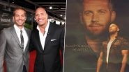 Dwayne Johnson, Vin Diesel Pay Tribute to &lsquo;Fast And Furious&rsquo; Co-Star Paul Walker on His Birth Anniversary
