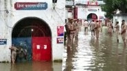 Uttar Pradesh Rains: Hundreds of Inmates of Ballia Jail Shifted to Different Prisons After Flood Water Enters Barracks