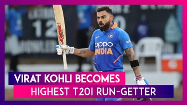 Indian Skipper Virat Kohli Becomes Highest T20I Run-Getter