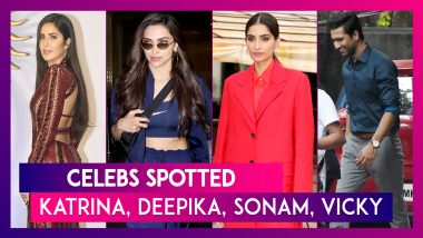 Celebs Spotted: Katrina Kaif, Deepika Padukone, Sonam Kapoor & Others Seen In The City