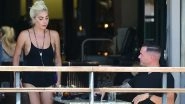 Lady Gaga and Beau Daniel Horton Spend Time at a Music Concert in Los Angeles