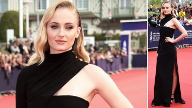 Yo or Hell No! Sophie Turner in Custom Louis Vuitton Gown at Deauville American Film Festival﻿