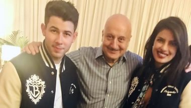 Anupam Kher Shakes a Leg at Jonas Brothers' Concert in New York