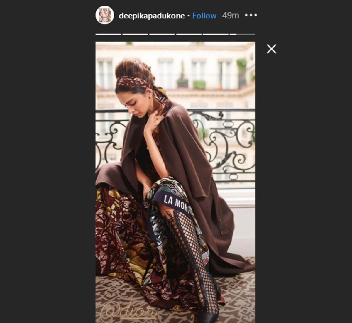 Deepika Padukone Arrives For Paris Fashion Week 2023, Takes Social Media By  Storm With Her Goth-Inspired Avatar; See Pics And Video