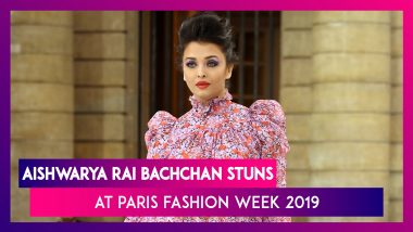 Aishwarya Rai Bachchan Looks Gorgeous As She Makes Her Debut At Paris Fashion Week 2019