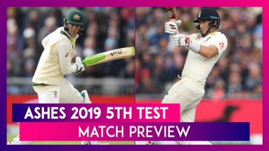 Ashes 2019 5th Test Preview: Australia Seek to Extend Lead, England Aim to Level Series