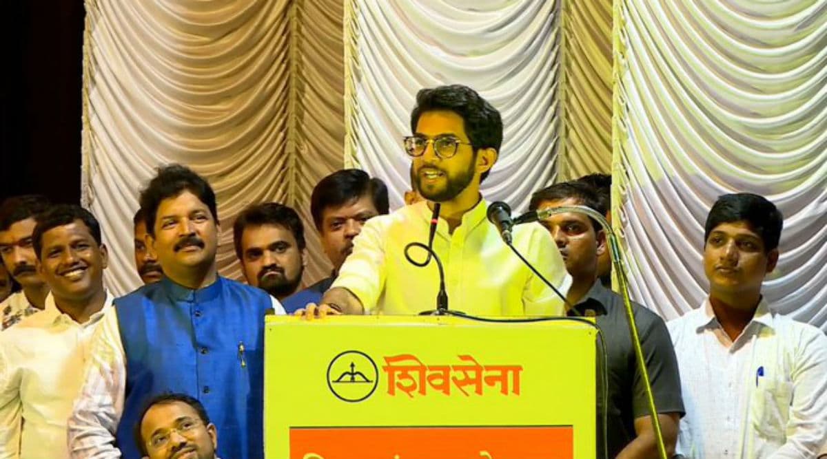 Aaditya Thackeray as Maharashtra CM? Shiv Sena's Dream is Still A Distant One as BJP Plays Big Brother in Alliance During Assembly Elections 2019 Aaditya Thackeray as Maharashtra CM? Shiv Sena's Dream is Still A Distant One as BJP Plays Big Brother in Alliance During Assembly Elections 2019