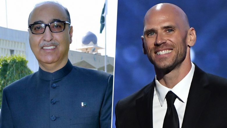 Johnny Sins Caught By Police - Ex-Pak Envoy Abdul Basit 'Mistakes' Porn Film Star Johnny Sins For Kashmiri  Who Lost His Vision | LatestLY