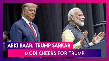 Abki Baar, Trump Sarkar: PM Modi Cheers For President Donald Trump At ‘Howdy, Modi’ Event In Houston