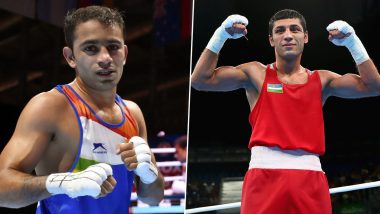 Amit Panghal vs Shakhobidin Zoirov, World Boxing Championships 2019 Men’s Final Live Streaming Online: Know Match Time in IST and How to Watch Free Live Telecast on ‘AIBA Boxing YouTube’