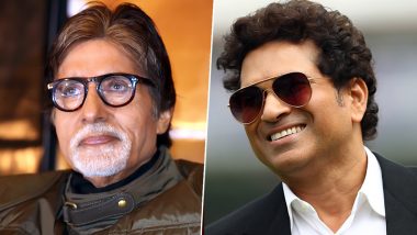 Sachin Tendulkar Congratulates 'Shahenshah' Amitabh Bachchan for Dadasaheb Phalke Award Win, Quotes an Iconic Agneepath Dialogue