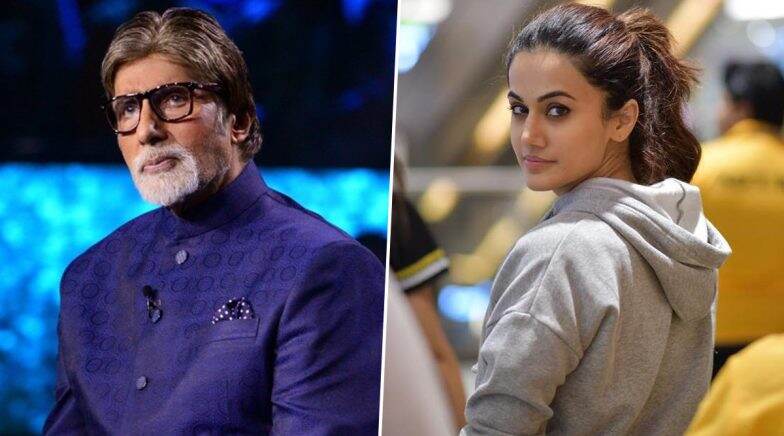 Amitabh Bachchan Calls Her Badla Co-Star Taapsee Pannu an ‘Accomplished Artist’