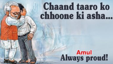 Amul's Topical Ad on Communication With Vikram Lander Has People 'Loving Them to The Moon and Back'