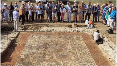 Ancient Roman Art Depicting Mythical Chariot Race Unearthed in Berkshire Village; Know the Story Behind The Artwork