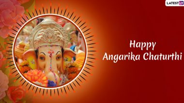 Angarki Sankashti Chaturthi 2019 Marathi Wishes: Ganpati HD Images, WhatsApp Stickers, GIFs, SMS and Greetings to Send on Auspicious Festival in September