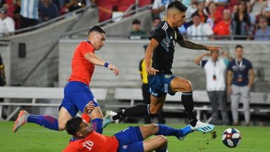 Argentina vs Chile 2019 Match Report: Goalless Draw Between South American Rivals in International Friendly at Los Angeles Memorial Coliseum