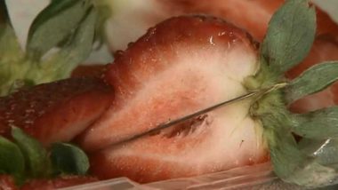 Australia: Woman Hospitalised After Needle Found in Strawberry