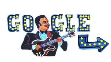 BB King's 94th Birthday Google Doodle: Search Engine Pays Tribute to Legendary American Singer With Animated Video