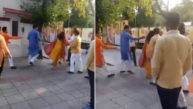 Delhi BJP Leader Azad Singh Slaps Wife, Removed From Post After Video Goes Viral