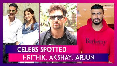 Celebs Spotted: Hrithik Roshan, Akshay Kumar, Ranveer Singh, Arjun Kapoor & Others Seen In The City