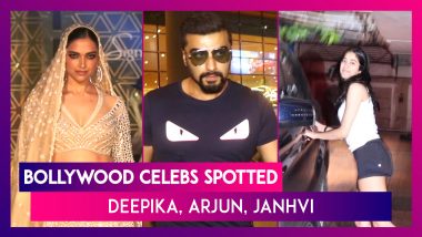 Deepika Padukone, Arjun & Janhvi Kapoor Seen In The City | Bollywood Celebs Spotted