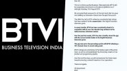 Anil Ambani Owned Business News Channel BTVI Goes Off-Air Suddenly, Shocks Media Industry