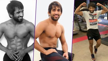 Bajrang Punia Workout & Diet Secret: The Ultimate Fitness Regime of Indian Freestyle Wrestler (Watch Videos)