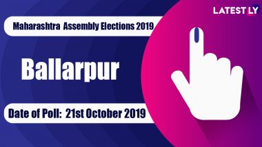 Ballarpur Vidhan Sabha Constituency Election Result 2019 in Maharashtra: BJP's Mungantiwar Sudhir Sachchidanand Wins MLA Seat in Polls
