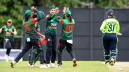 Live Cricket Streaming of ICC World Twenty20 Women's Qualifier 2019 Online: Watch Live Score of Bangladesh vs Thailand T20I Final Match on YouTube