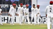 How To Watch Afghanistan v Zimbabwe 1st Test 2021 Live Streaming Online in India? Get Live Telecast of AFG vs ZIM Match & Cricket Score Updates on TV