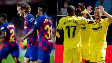 Barcelona vs Villarreal, La Liga 2019 Free Live Streaming Online & Match Time in IST: How to Get Live Telecast on TV & Football Score Updates in India?