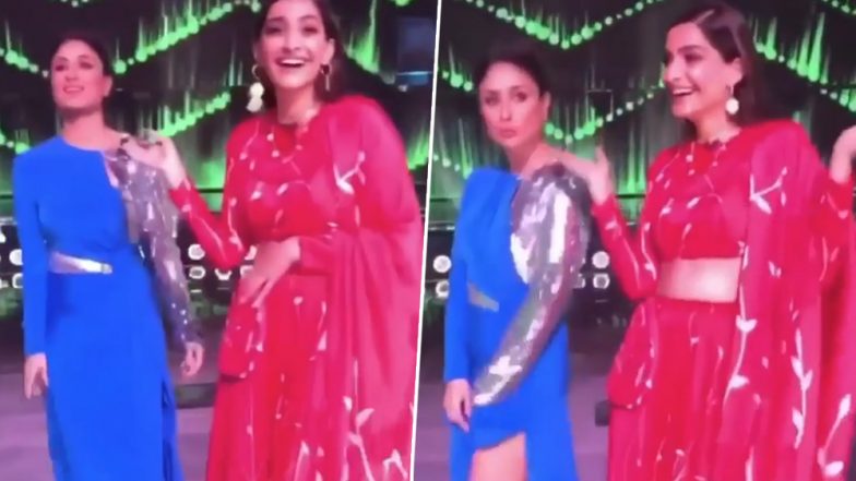 Dance India Dance 7: Kareena Kapoor Khan and Sonam Kapoor Groove to 'Taarefan' Together and We are Loving This Veere Di Wedding Reunion (Watch Video)