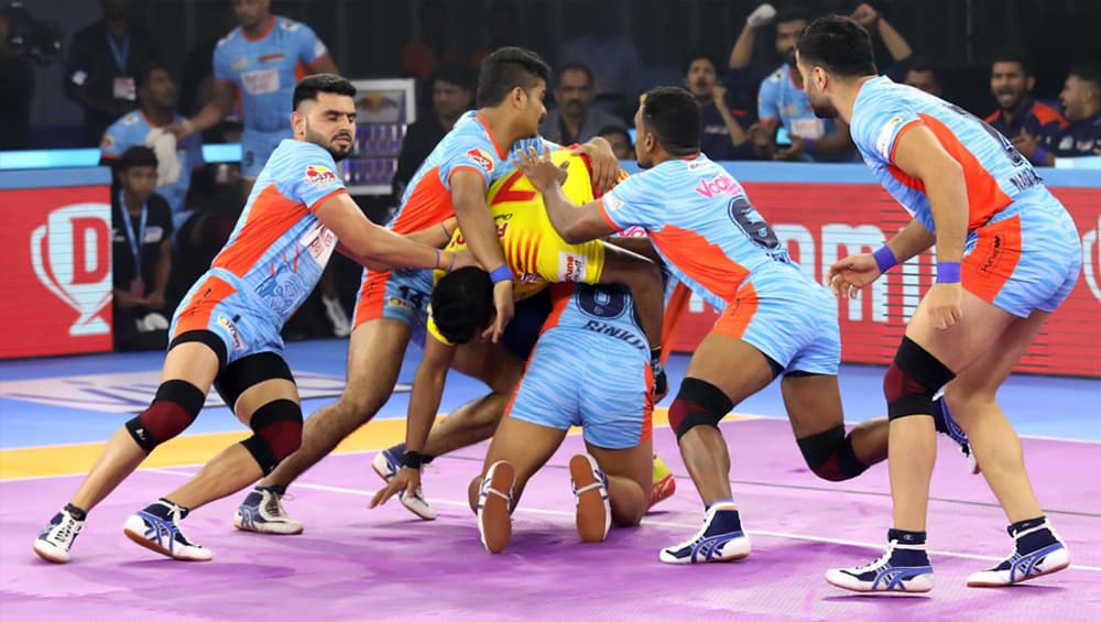 Bengal Warriors vs U Mumba, PKL 2019 Semi-Final 2 Match Free Live Streaming and Telecast Details: Watch BEN vs MUM, VIVO Pro Kabaddi League Season 7 Clash Online on Hotstar and Star Sports Bengal Warriors vs U Mumba, PKL 2019 Semi-Final 2 Match Free Live Streaming and Telecast Details: Watch BEN vs MUM, VIVO Pro Kabaddi League Season 7 Clash Online on Hotstar and Star Sports