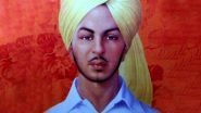 Bhagat Singh Jayanti 2019 Images & HD Wallpapers for Free Download Online: WhatsApp Stickers, Quotes & Facebook Wishes to Share on His 112th Birth Anniversary