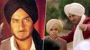 Bhagat Singh 112th Birth Anniversary: Gurdas Maan's &lsquo;Punjab&rsquo; to Ajay Devgn's 'Mera Rang De Basanti', Hindi and Punjabi Songs Dedicated to the Legendary Freedom Fighter