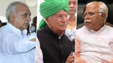 Haryana Assembly Elections 2019: Full List of Constituencies With Current MLA Names and How BJP, Congress, INLD Performed in 2014